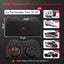 Fundas neumáticos RV set 2 impermeable 600d doble eje