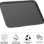 Bandeja para botas plástico resistente agua set 2 gris