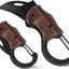 Cuchillo bolsillo para hombres hoja 1.34pulg caja grano madera