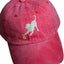 Sombrero Labrador Bordado Rojo