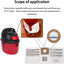 10 Bolsas Aspiradora 90668 para Filtros B 2-2.5gal