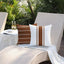 Set 4 fundas almohada 20x20pulg impermeables exteriores