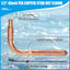 10 Codos derivación cobre 1/2'' a 8" sin plomo PEX-B,C