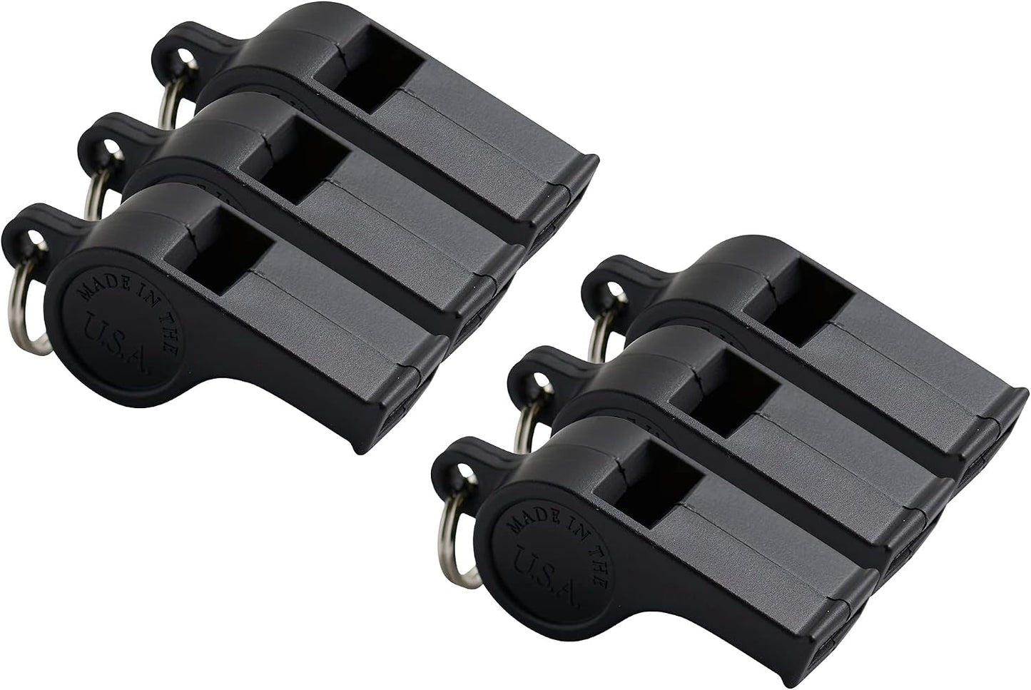 Silbatos deportivos duraderos para entrenador paquete 6