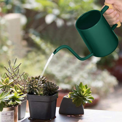 Regadera acero inox 35oz pico largo plantas
