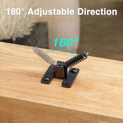 20 Pzas Conectores Acero Inox para Balaustres Metal Hueco