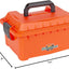 Caja seca marina perfil bajo 11" color naranja