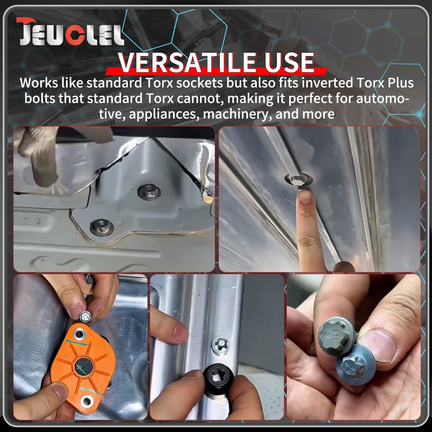 Enchufe EP30 E-Torx Plus hembra externo herramienta extracción