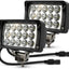 Barra LED 4x6pulg 45W 4500lm impermeable para tractores
