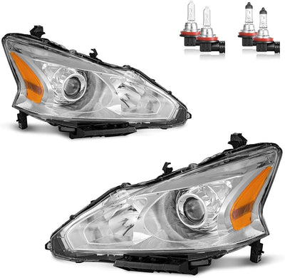 Faros delanteros Nissan Altimade 4 puertas con bombillas
