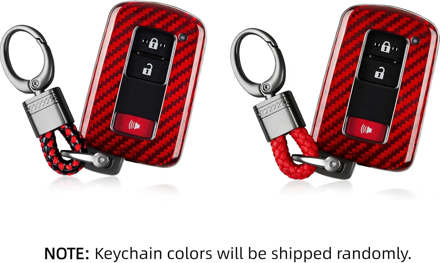 Funda llavero fibra vidrio comp Toyota Tacoma 4Runner rojo