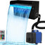 Kit derrame cascada acero inox 12pulg bomba LED 660GPH
