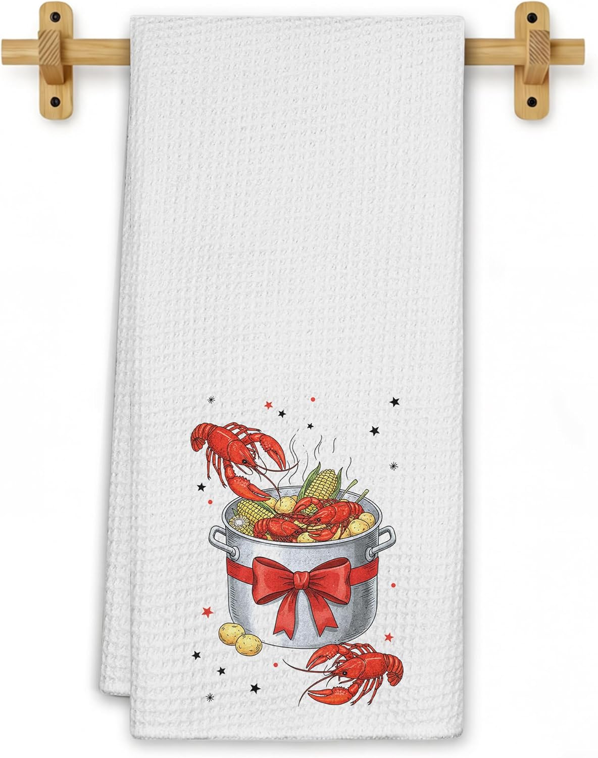 Toallas cocina hervir cangrejos y langosta decorativas