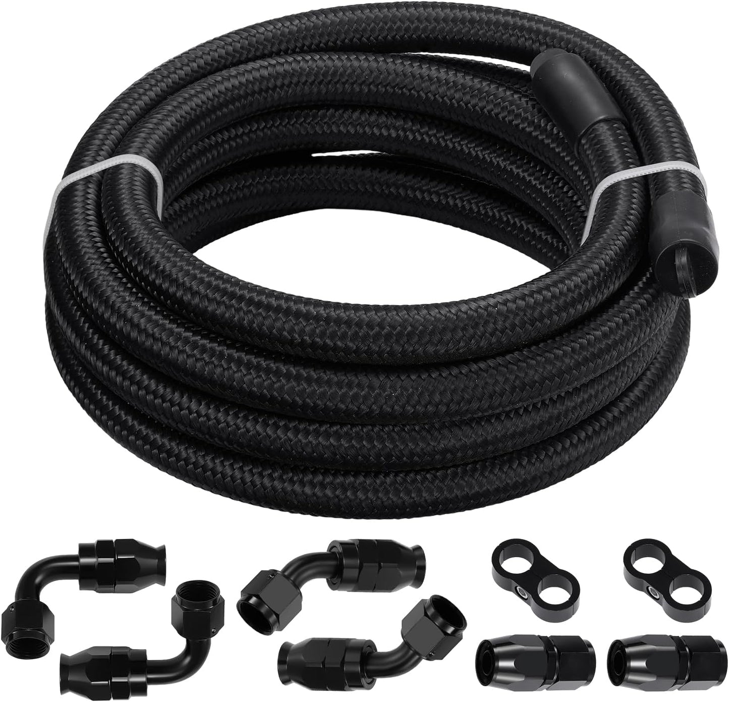 Kit línea combustible AN6 acero inox 10"