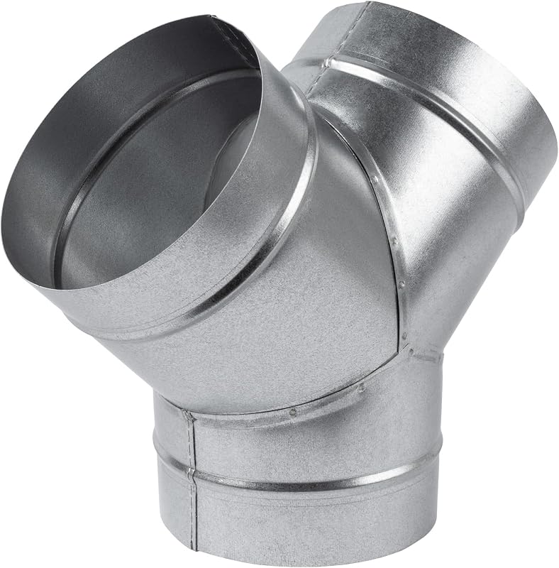 Divisor conducto 6x6x6" acero galvanizado