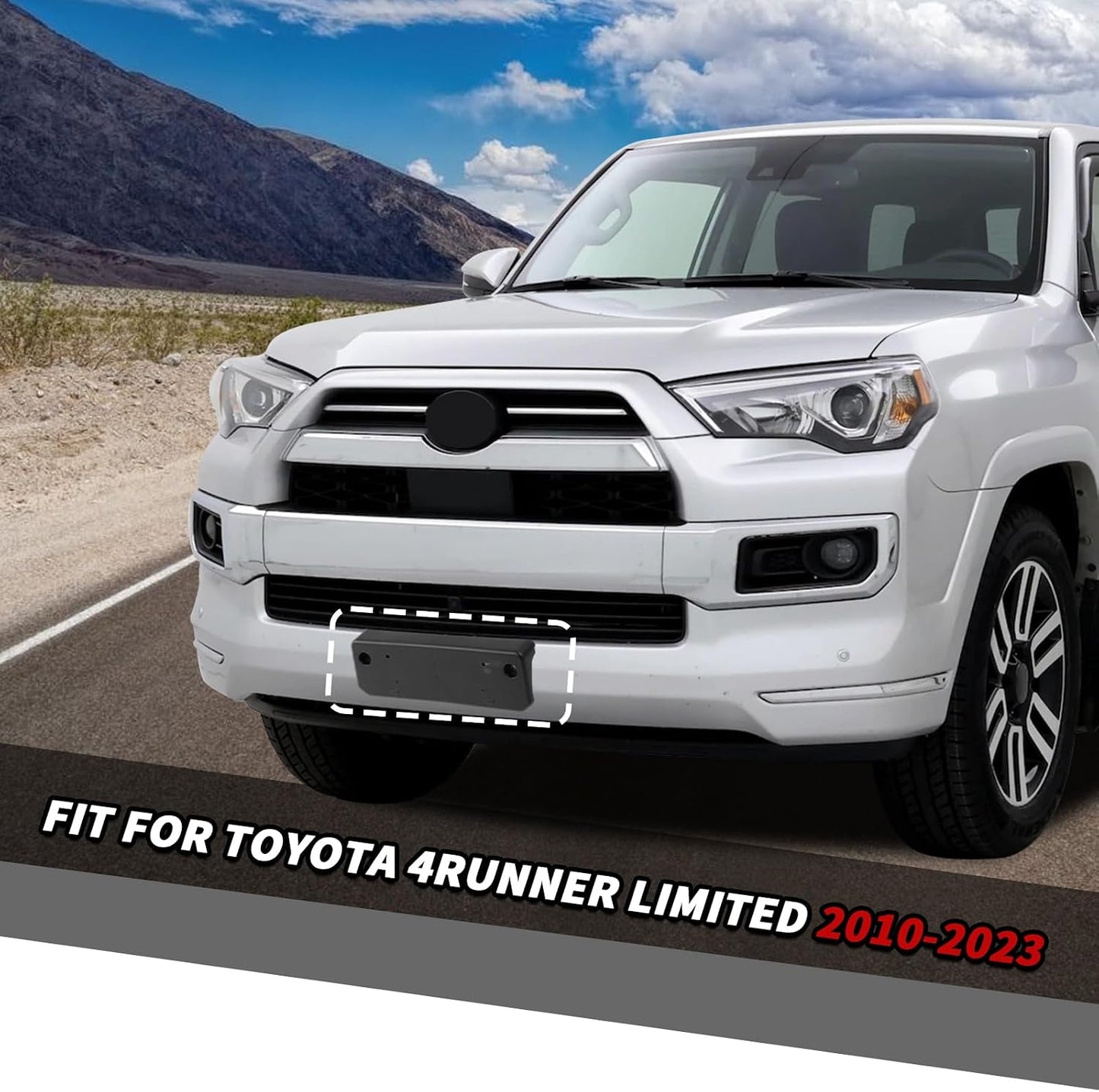 Soporte marco placa delantera Toyota 4Runner 10-23