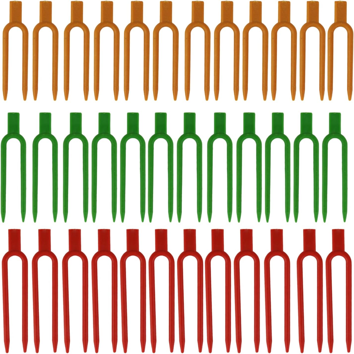 120 Pzas Clips Plástico para Esquejes 3 Colores