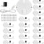 Set 18 pzas repuesto moldes soplado e27 e26 con interruptor