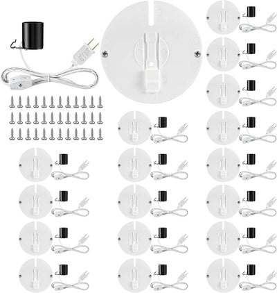 Set 18 pzas repuesto moldes soplado e27 e26 con interruptor