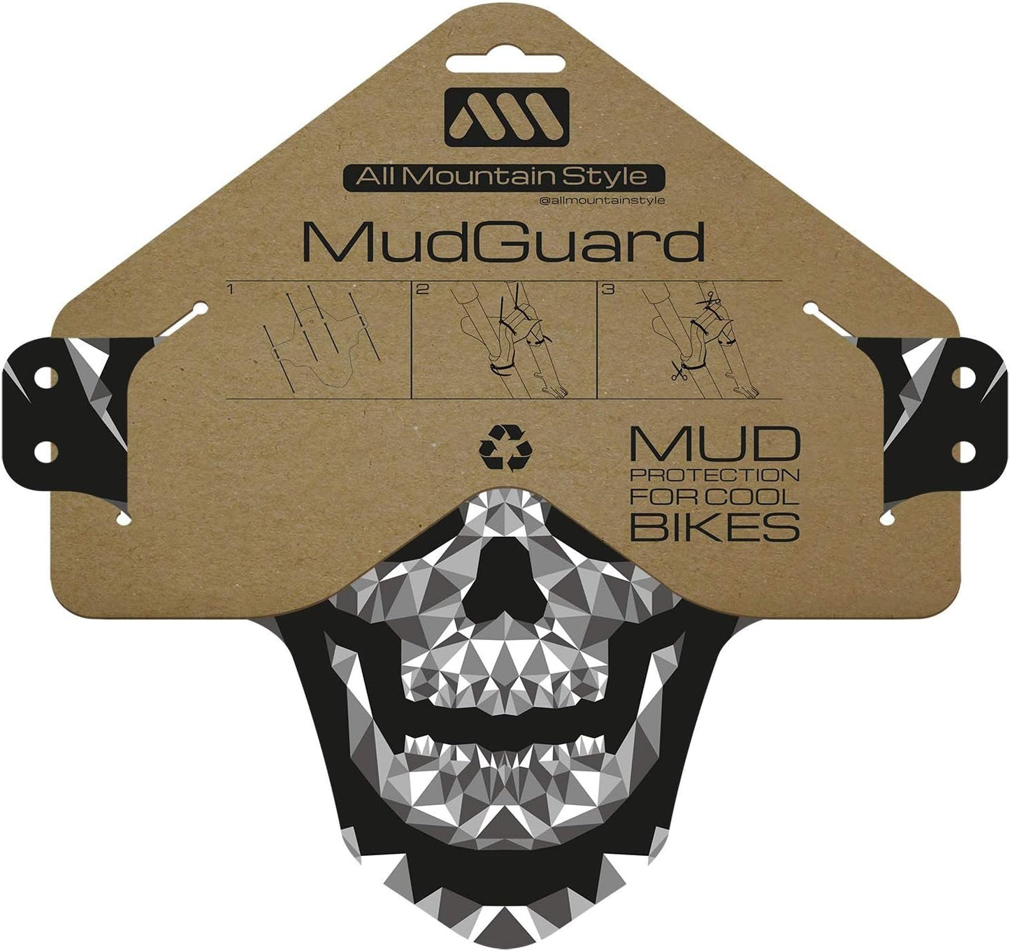 Guardabarros MTB universal protege contra barro