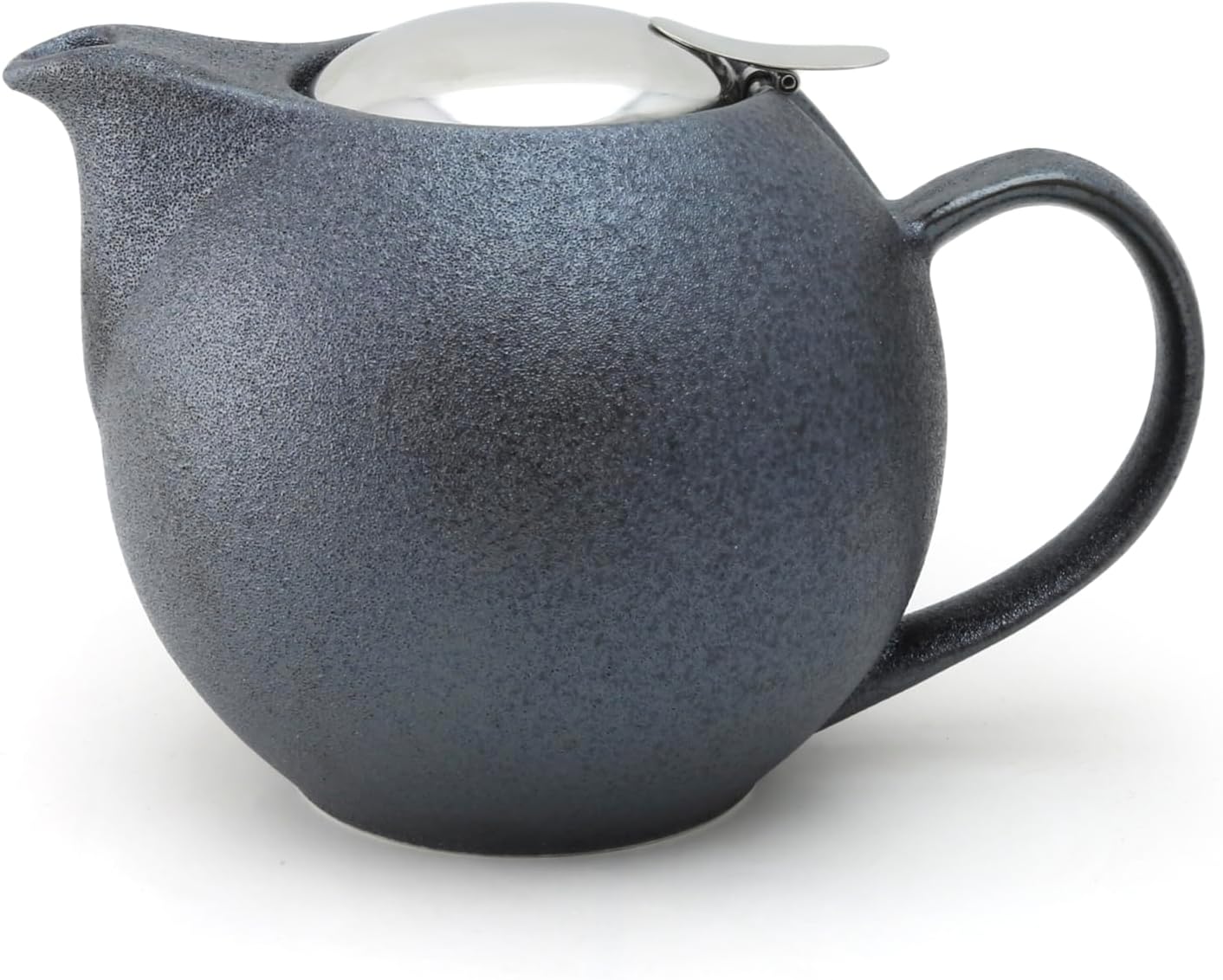 Tetera cerámica 34oz con infusor acero suelto té