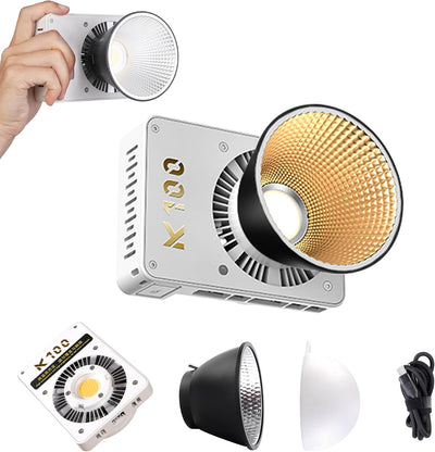 Kit luz LED bicolor 2800K-6800K para cámara estudio