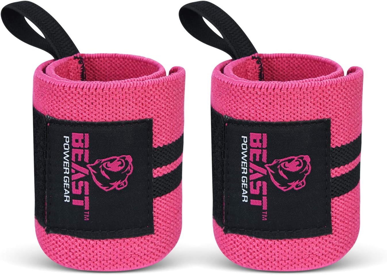 Mangas de muñeca para peso 14 pulg premium con bucle