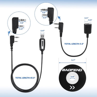 Chip USB CH340 para radioaficionado Baofeng BF-F8HP Pro y