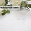 Cortina exterior lino blanco impermeable desmontable