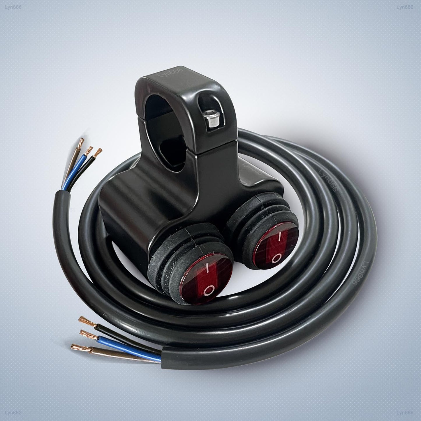 Interruptor manillar motocicleta doble control faros