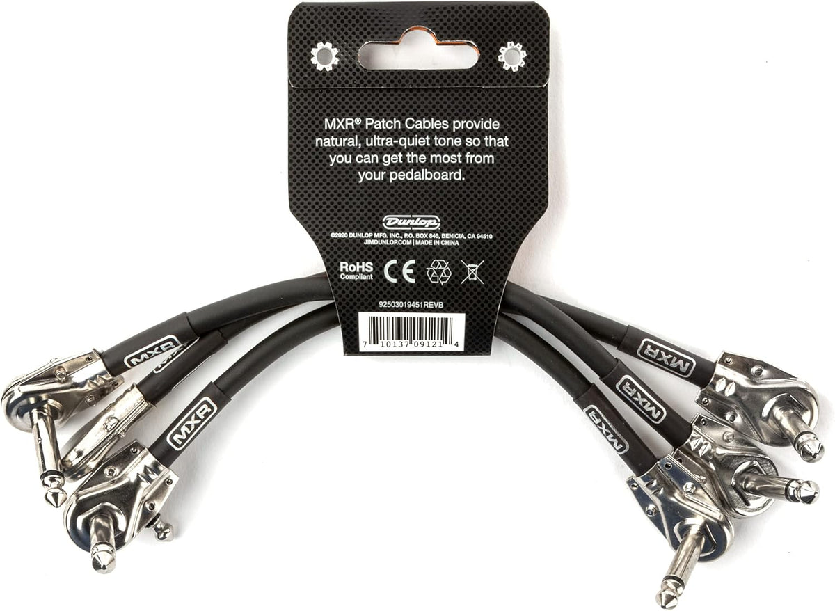 Cable instrumentos negro 6pulg
