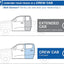 Escalones laterales Chevy Colorado GMC Canyon 15-26 cabina