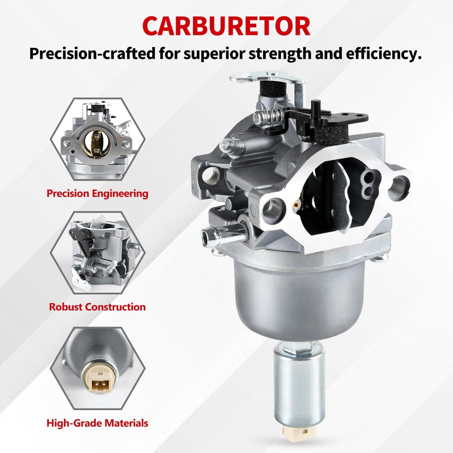 Carburador para motor Intek 14-18hp cortacésped