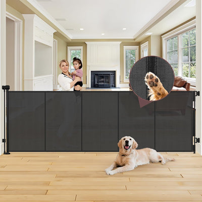 Puertas retráctiles para bebés y perros altas anchas