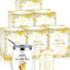 Set 6 vasos aislantes acero inox 355ml con tapas y regalos