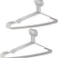 20 Perchas Acero Inox Antirrobo Bucle Cerrado 16.5pulg