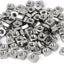 Tuercas cuadradas acero inox M4x7mm 100pcs