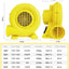 Soplador aire 550W para inflables casa burbujas toboganes