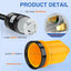 Cable alimentación RV 50A enchufe giratorio NEMA SS2-50R
