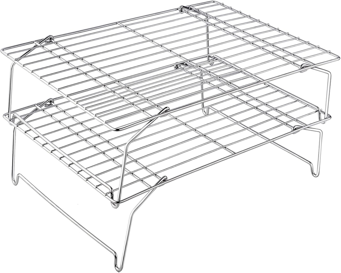 Rejilla acero inox 38x25cm para hornear asar enfriar