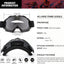 Gafas motocicleta UV400 resistentes viento polvo ajustables