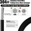 Cable amarre perros 20pies resistente exteriores hasta 500lb