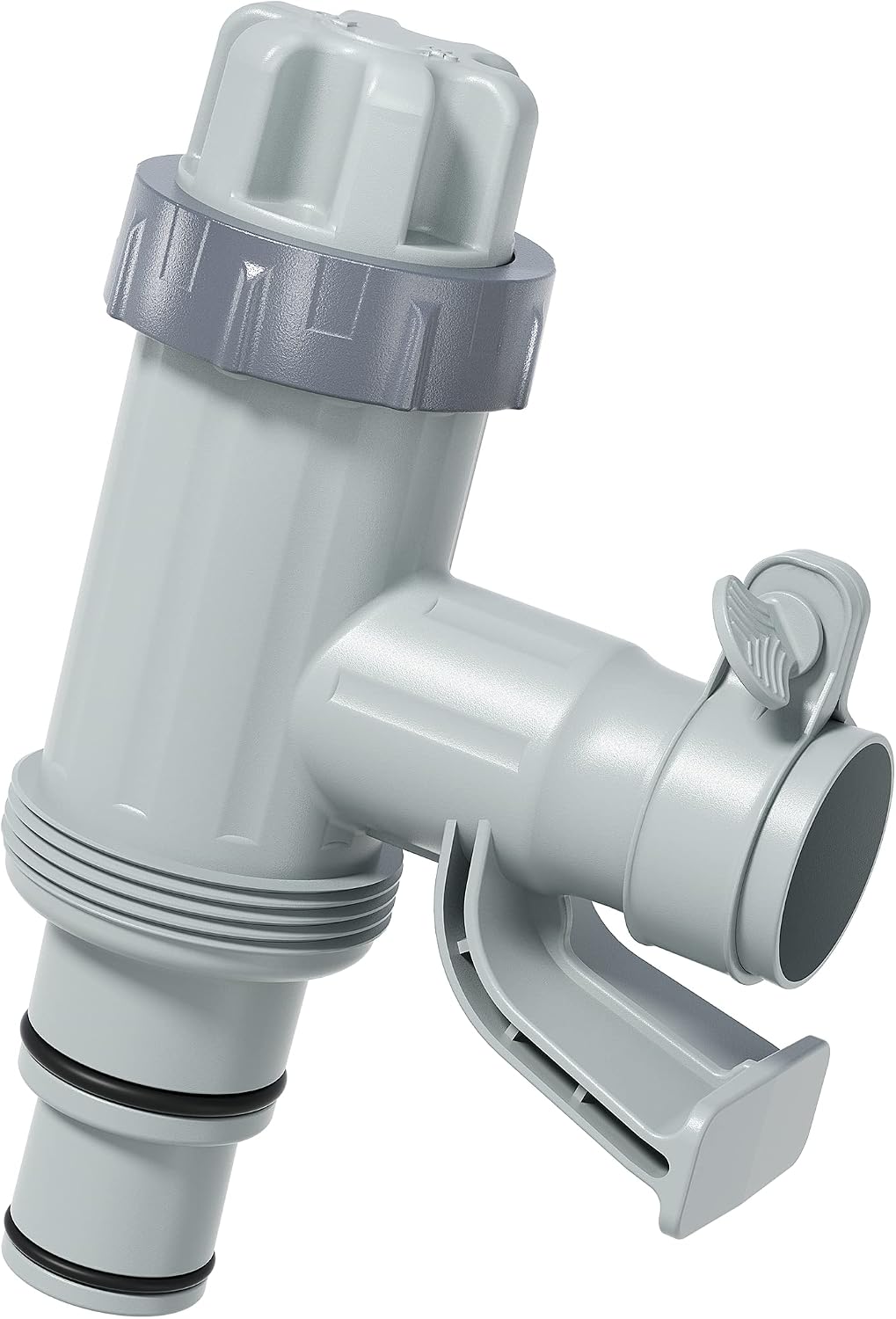 Válvula émbolo piscina sobre suelo 1/4pulg soporte tubo