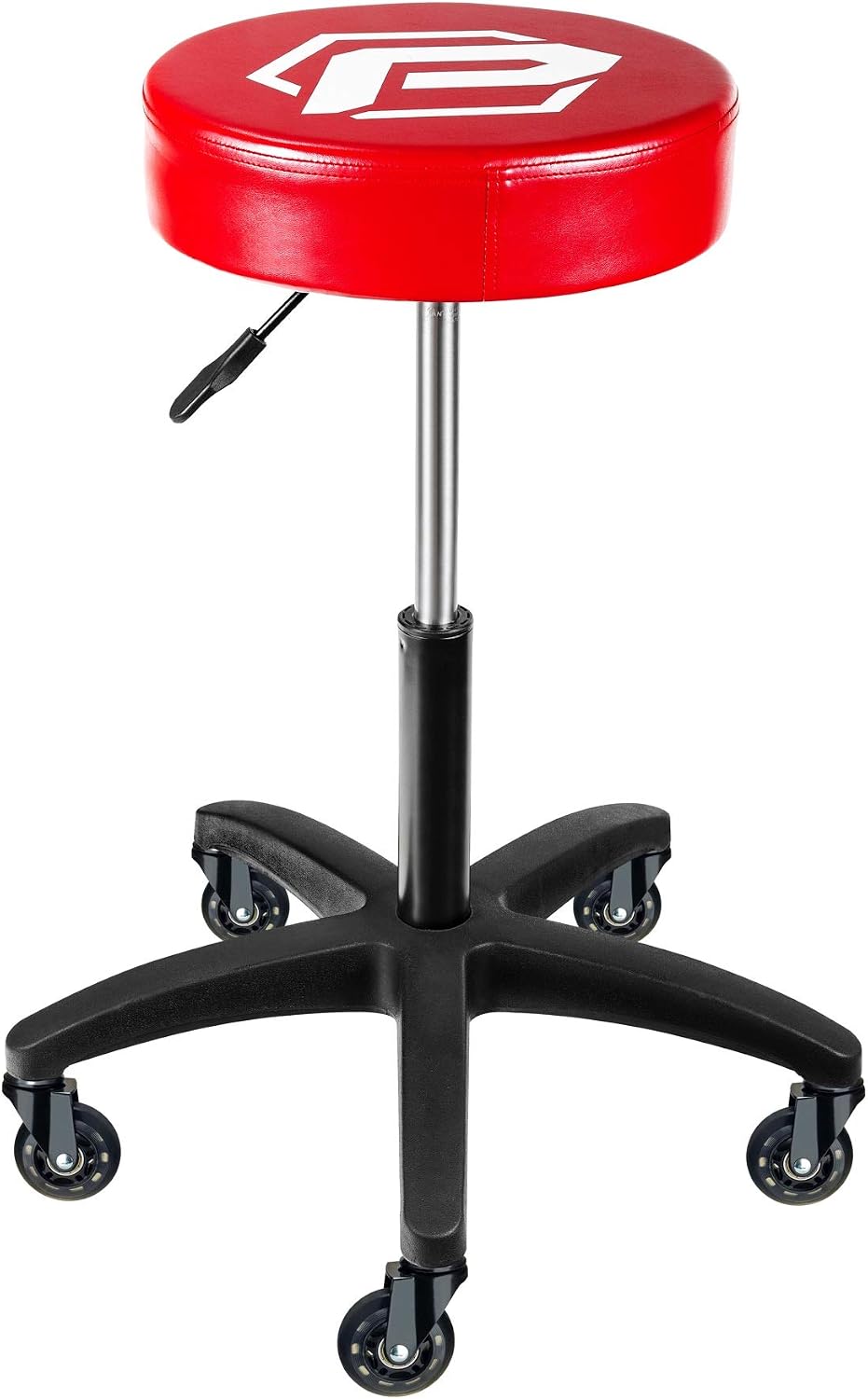Taburete taller rodante ajustable asiento mecánico garaje