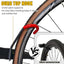 Soporte 5 bicicletas ganchos estante vertical garaje 52"