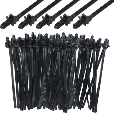 Bridas fijación presión para cables motor set 50