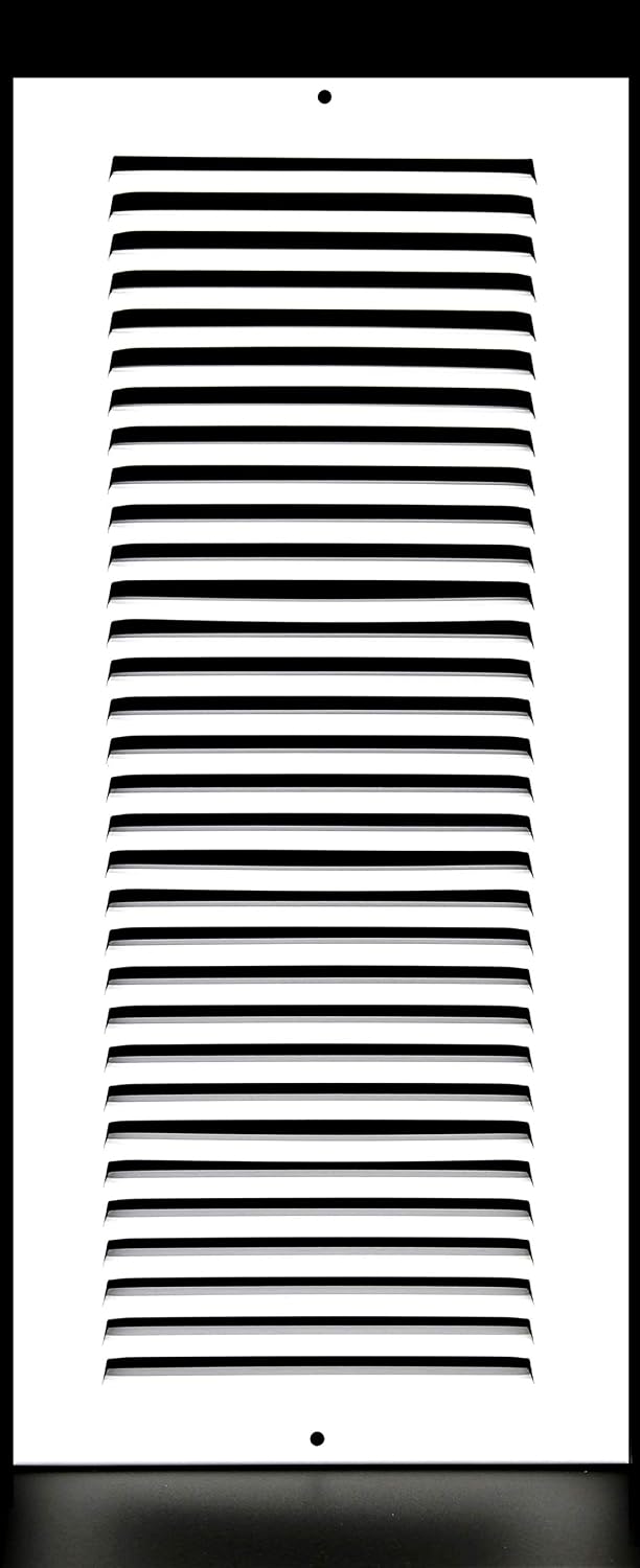 Rejilla aire retorno acero estampado 6x18ft blanca