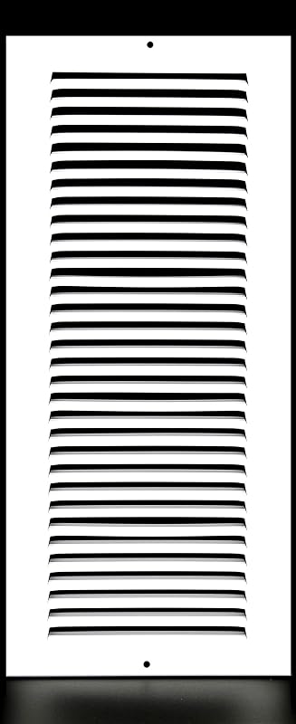 Rejilla aire retorno acero estampado plano 6x26ft blanca