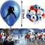 60 Globos Látex Decoración Fiesta Hockey Cumpleaños