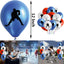 60 Globos Látex Decoración Fiesta Hockey Cumpleaños
